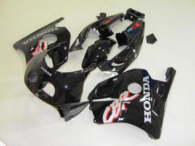 1990-1998 Honda CBR250RR MC22 Motorcycle Fairings - Glossy Black
