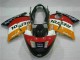 1996-2007 Honda CBR1100XX Blackbird Motorcycle Fairing - Orange White Red Glossy Black Repsol