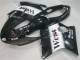 1996-2007 Honda CBR1100XX Blackbird Motorcycle Fairings - Glossy Black White West