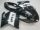 1996-2007 Honda CBR1100XX Blackbird Motorcycle Fairings - Glossy Black White West