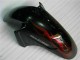 1996-2007 Honda CBR1100XX Blackbird Abs Motorcycle Fairing - Glossy Black Red Flame