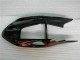 1996-2007 Honda CBR1100XX Blackbird Abs Motorcycle Fairing - Glossy Black Red Flame