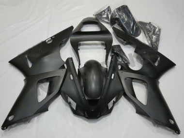 2000-2001 Yamaha YZF R1 Motorcycle Fairings - Matte Black
