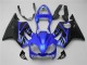 2001-2003 Honda CBR600 F4i Motorcycle Fairing - Blue Glossy Black