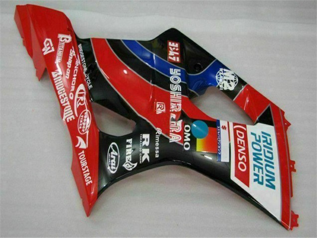 2003-2004 Suzuki GSXR 1000 Motorcycle Fairings - Red Black Blue Yoshimura