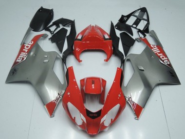 2003-2006 Aprilia RSV1000 Motorcycle Fairings - Red Grey Black