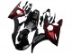 2003-2004 Yamaha YZF R6 Motorcycle Fairing Kits - Glossy Black Red