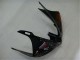 2003-2004 Yamaha YZF R6 Motorcycle Fairings - Glossy Black Matte Black Red Decals