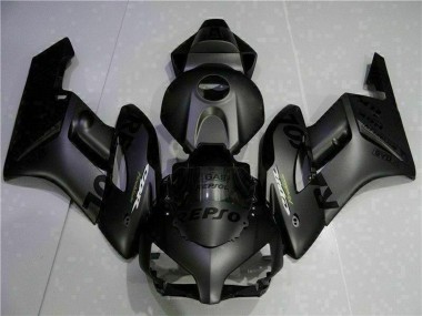 2004-2005 Honda CBR1000RR Motorcycle Fairings - Matte Black Repsol