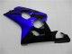 2004-2005 Suzuki GSXR 600/750 Motorcycle Fairings - Blue Glossy Black