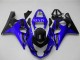 2004-2005 Suzuki GSXR 600/750 Motorcycle Fairings - Blue Glossy Black