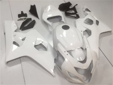 2004-2005 Suzuki GSXR 600/750 Motorcycle Fairings - Glossy White