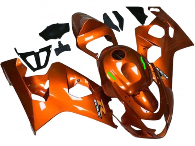 2004-2005 Suzuki GSXR 600/750 Motorcycle Fairings - Orange