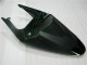2004-2005 Suzuki GSXR 600/750 Motorcycle Fairings - Glossy Black Matte Black Red Decal