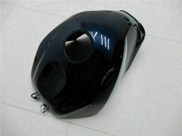 2004-2005 Suzuki GSXR 600/750 Motorcycle Fairings - White Blue Black