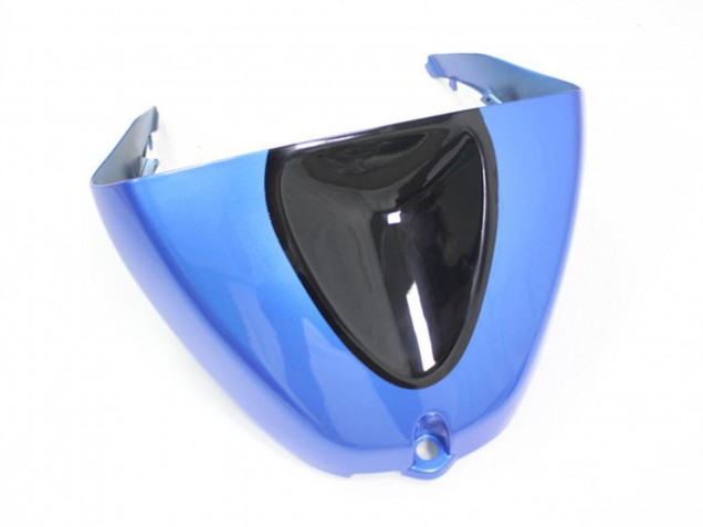 2005-2006 Kawasaki ZX6R Motorcycle Fairings - Blue Yellow Black Shark