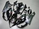 2005-2006 Suzuki GSXR 1000 Motorcycle Fairing - Glossy Black Silver