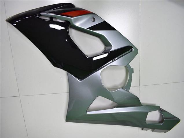 2005-2006 Suzuki GSXR 1000 Motorcycle Fairing - Glossy Black Silver