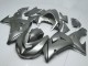 2006-2007 Kawasaki ZX10R Motorcycle Fairings - Glossy Grey