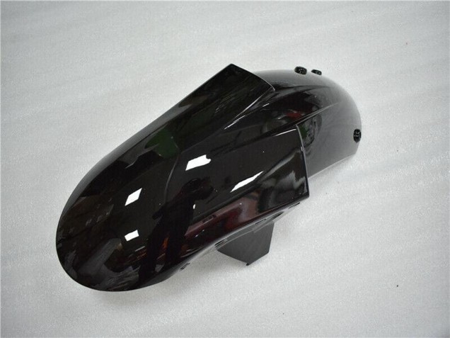 2006-2007 Kawasaki ZX10R Motorcycle Fairing - Glossy Black Red Flame