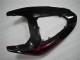 2006-2007 Kawasaki ZX10R Motorcycle Fairing - Glossy Black Red Flame