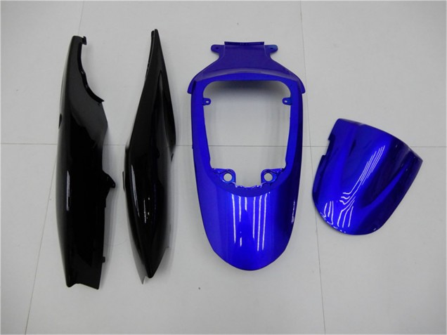 2006-2007 Suzuki GSXR 600/750 Motorcycle Fairings - Blue Glossy Black