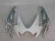 2006-2007 Suzuki GSXR 600/750 Motorcycle Fairings - White Silver