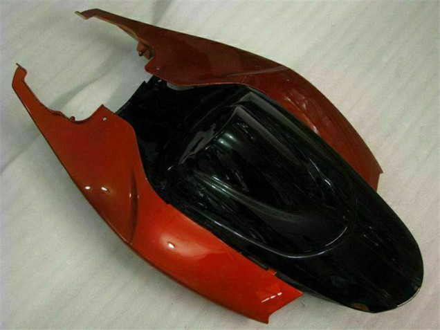 2006-2007 Suzuki GSXR 600/750 Motorcycle Fairings - Glossy Black Red