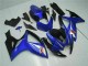 2006-2007 Suzuki GSXR 600/750 Motorcycle Fairings - Blue White Glossy Black Red