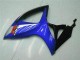 2006-2007 Suzuki GSXR 600/750 Motorcycle Fairings - Blue White Glossy Black Red