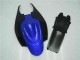 2006-2007 Suzuki GSXR 600/750 Motorcycle Fairings - Blue White Glossy Black Red