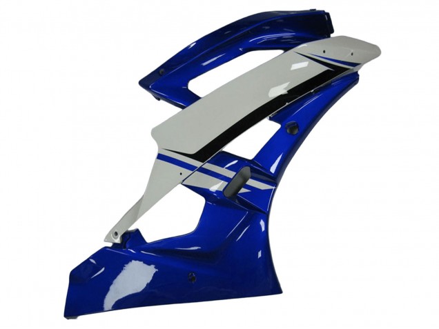 2006-2007 Yamaha YZF R6 Motorcycle Fairings - Blue White Black
