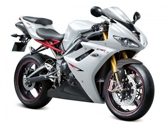 2006-2008 Triumph Daytona 675 Triple Motorcycle Fairing - White