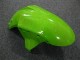 2007-2008 Kawasaki ZX6R Motorcycle Fairing Kits - Green Black