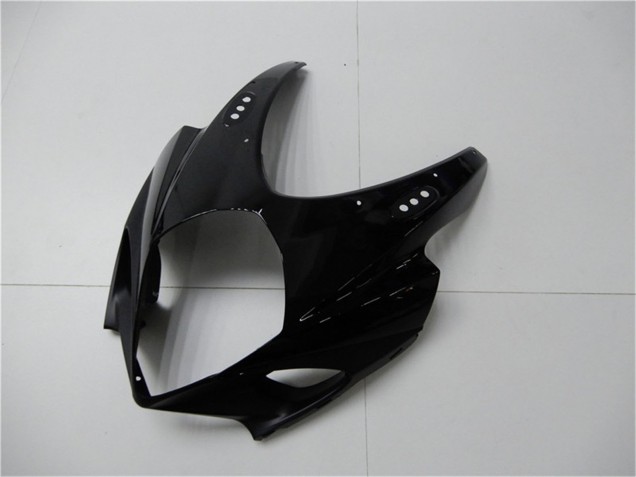 2007-2008 Suzuki GSXR 1000 Motorcycle Fairings - Glossy Black Matte Black No Decal