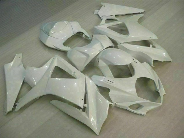 2007-2008 Suzuki GSXR 1000 Motorcycle Fairings - White