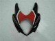 2007-2008 Suzuki GSXR 1000 Motorcycle Fairings - Glossy Black Red White