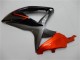 2008-2010 Suzuki GSXR 600/750 Motorcycle Fairings - Orange Grey Glossy Black