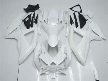 2008-2010 Suzuki GSXR 600/750 Motorcycle Fairing - White
