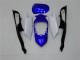 2008-2010 Suzuki GSXR 600/750 Motorcycle Fairings - White Blue Black Red Line