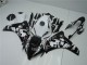 2008-2011 Honda CBR1000RR Abs Fairings - White Glossy Black