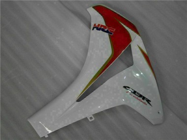 2008-2011 Honda CBR1000RR Motorcycle Fairings Kit - White Red Blue HRC