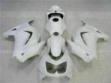 2008-2012 Kawasaki EX250 Motorcycle Fairings - White