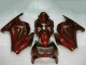 2008-2012 Kawasaki EX250 Motorcycle Fairings - Maroon Red