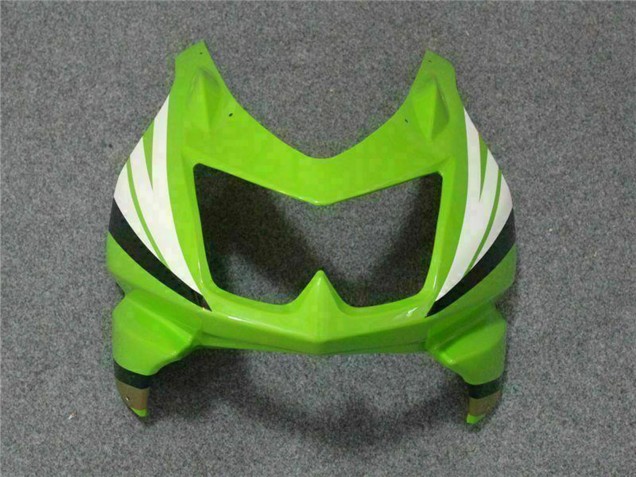 2008-2012 Kawasaki EX250 Motorcycle Fairing - Green White Black