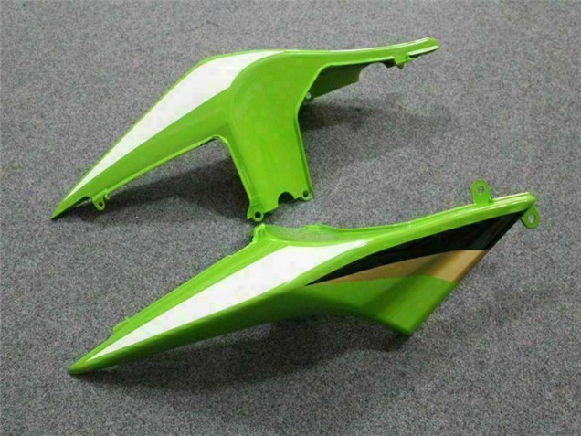 2008-2012 Kawasaki EX250 Motorcycle Fairing - Green White Black