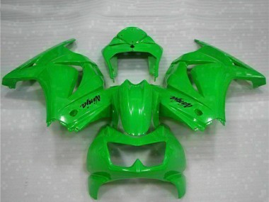 2008-2012 Kawasaki EX250 Motorcycle Fairings - Green