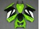 2008-2012 Kawasaki EX250 Motorcycle Fairings - Green White Black