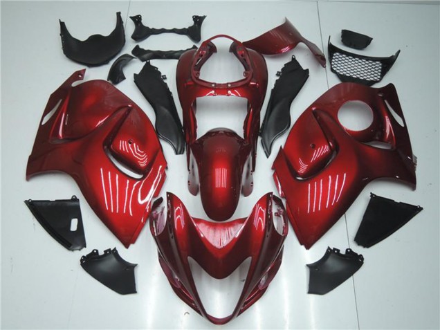 2008-2020 Suzuki GSXR 1300 Hayabusa Motorcycle Fairings - Candy Red