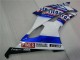 2008-2016 Yamaha YZF R6 Motorcycle Fairings - White Blue Red Sterilgarda Volvo Fimer Yamalube